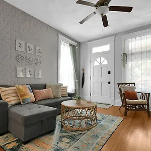 Modern Boho Stylish 1br Near Dt On Historic Street Apartment